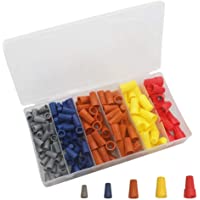 180PCS Terminales Tornillo Conectores de Cable Eléctrico- Resorte Insterted Tuercas de Cable Conexiones de Casquillo…